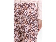 3622 DÁMSKÉ DLOUHÉ PYŽAMO PINKI M–XL 2
