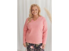 3654 DÁMSKÉ DLOUHÉ PYŽAMO MARIBEL 2XL–3XL 1