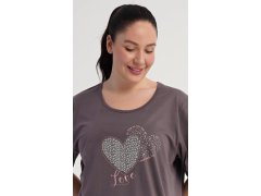 Dámská noční košile s&nbsp;krátkým rukávem Love 3