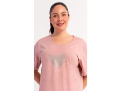 Dámská noční košile s&nbsp;krátkým rukávem Love 6