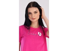 Dámská noční košile s krátkým rukávem I love you 6