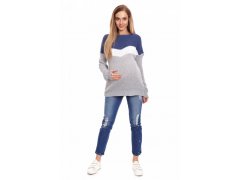 Těhotenský svetr model 132024 PeeKaBoo 1