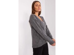 Svetr na zapínání model 208633 Rue Paris 1