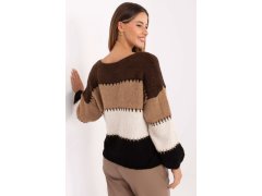Svetr s&nbsp;proužky model 219186 Italy Moda 2