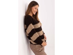 Svetr s&nbsp;proužky model 219225 Italy Moda 1