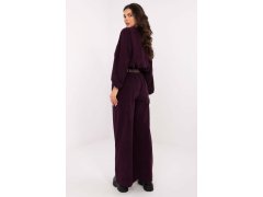 Manšestrové kalhoty s&nbsp;vysokým pasem model 220285 Italy Moda 2