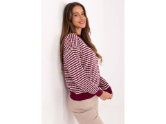 Svetr s proužky model 220371 Factory Price 1