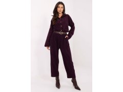 Košile s dlouhým rukávem s vysokým pasem model 220825 Italy Moda 1