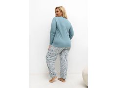 Pohodlná pyžama pro plnoštíhlé model 221183 Forever Pink 2