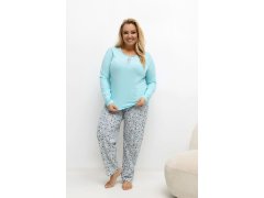 Pohodlná pyžama pro plnoštíhlé model 221184 Forever Pink 1