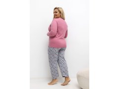 Pohodlná pyžama pro plnoštíhlé model 221197 Forever Pink 1