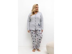 Pohodlná pyžama pro plnoštíhlé model 221199 Forever Pink 1