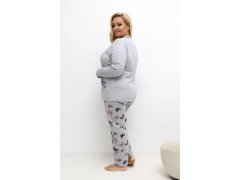 Pohodlná pyžama pro plnoštíhlé model 221199 Forever Pink 2