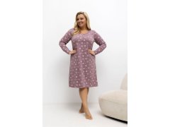 Noční košile plus size model 221200 Forever Pink 1