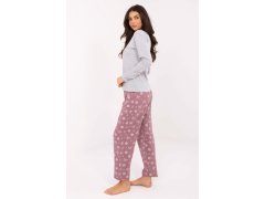 Pyžamo s dlouhým rukávem model 221203 Forever Pink 1