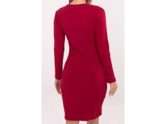 Dámské šaty s žebrovanou strukturou model 221256 Rue Paris 2