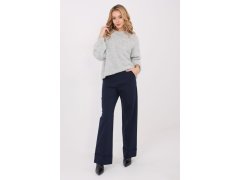 Dámské kalhoty s vysokým pasem model 222235 Rue Paris 1
