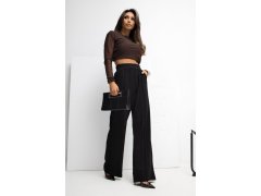 Teplákové kalhoty s vysokým pasem model 222251 Rue Paris 1