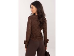 Hedvábná blůza s krajkou model 222451 Italy Moda 2