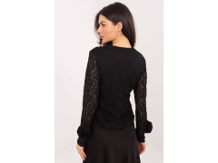 Hedvábná blůza s krajkou model 222452 Italy Moda 2