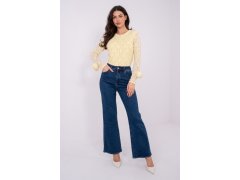 Hedvábná blůza s krajkou model 222453 Italy Moda 1