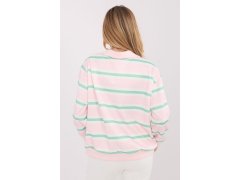 Mikina s proužky model 222744 Italy Moda 2