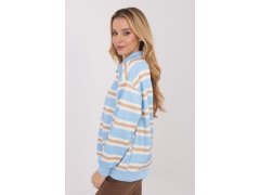Mikina s proužky model 222745 Italy Moda 1