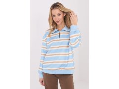 Mikina s proužky model 222745 Italy Moda 3