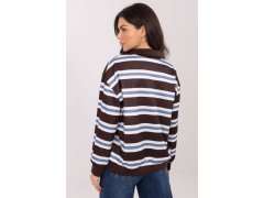 Mikina s proužky model 222746 Italy Moda 2