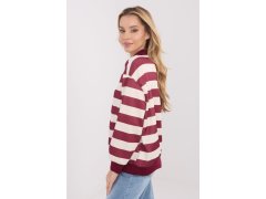 Mikina s proužky model 222749 Italy Moda 2