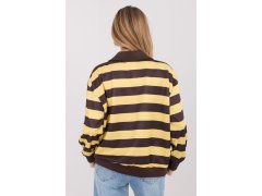 Mikina s proužky model 222750 Italy Moda 2