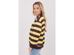 Mikina s proužky model 222750 Italy Moda 3