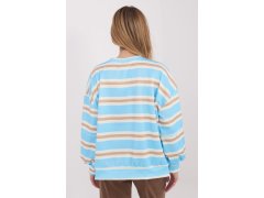 Mikina s proužky model 222763 Italy Moda 2