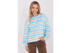Mikina s proužky model 222763 Italy Moda 3