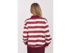 Mikina s proužky model 222771 Italy Moda 1