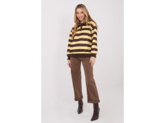 Mikina s proužky model 222775 Italy Moda 1