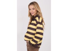 Mikina s proužky model 222775 Italy Moda 2