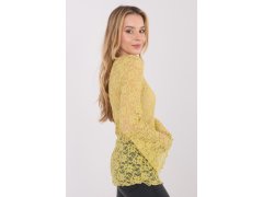 Hedvábná blůza s krajkou model 222815 Factory Price 3