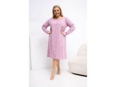 Noční košile plus size model 223303 Forever Pink 1
