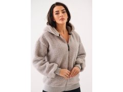 Mikina na zip model 223728 Factory Price 3