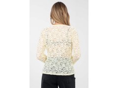 Hedvábná blůza s krajkou model 223840 Rue Paris 2