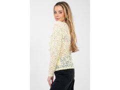 Hedvábná blůza s krajkou model 223840 Rue Paris 3