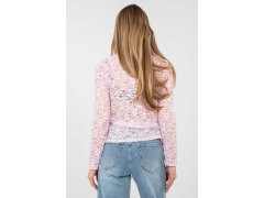 Hedvábná blůza s&nbsp;krajkou model 223841 Rue Paris 2