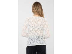 Hedvábná blůza s krajkou model 223842 Rue Paris 2