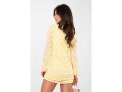 Krátké šaty s&nbsp;krajkou model 223847 Italy Moda 2