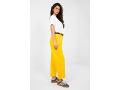 Manšestrové kalhoty s&nbsp;vysokým pasem model 224052 Italy Moda 1