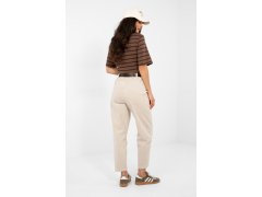 Manšestrové kalhoty s vysokým pasem model 224053 Italy Moda 2