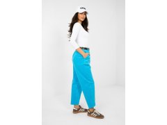 Manšestrové kalhoty s&nbsp;vysokým pasem model 224057 Italy Moda 1