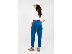 Manšestrové kalhoty s vysokým pasem model 224058 Italy Moda 2