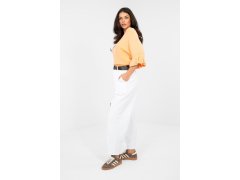 Manšestrové kalhoty s&nbsp;vysokým pasem model 224384 Italy Moda 1